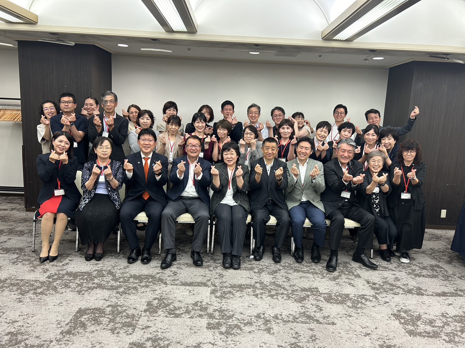 懇親会集合写真