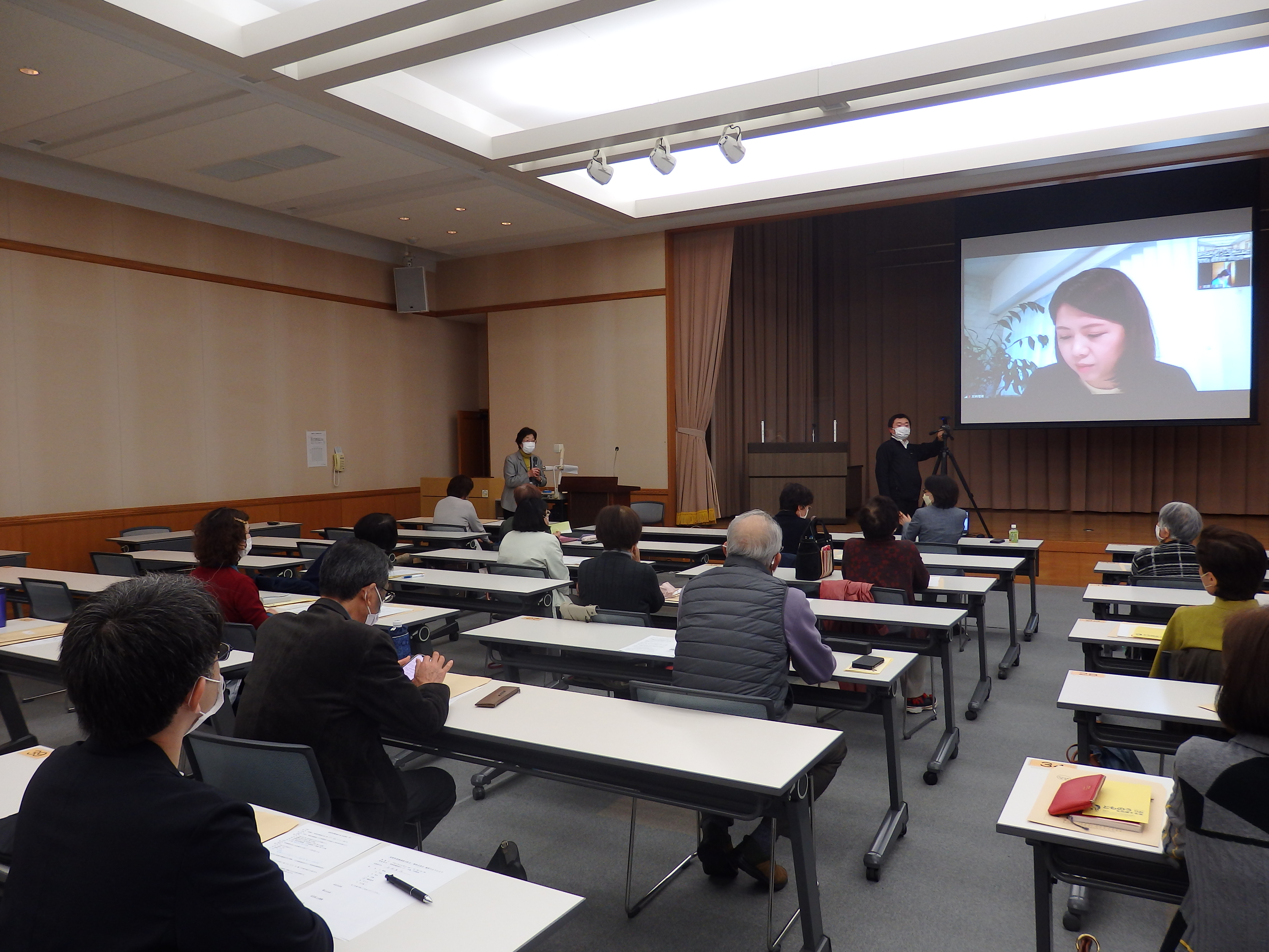 とものうりお先生と会場